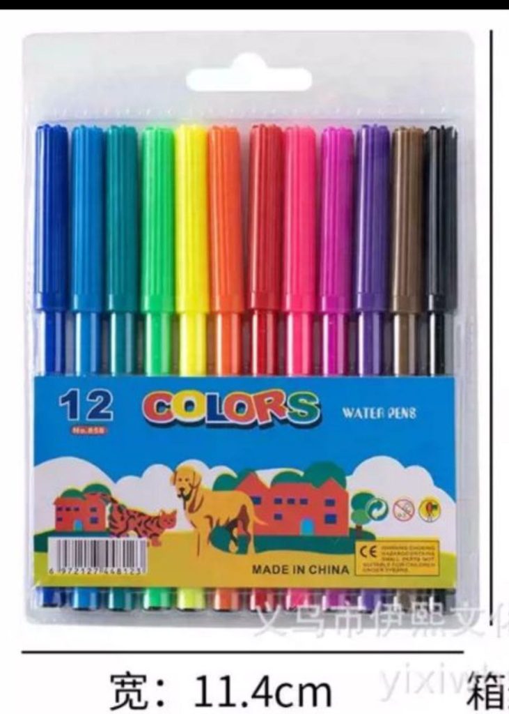 Набор цветных мелков 12 шт.