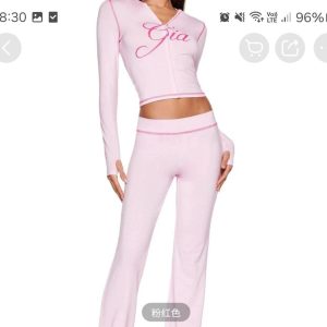 Спортивный костюм с принтом 'Gia'