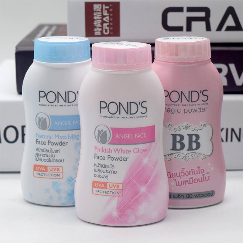 Тайская рассыпчатая пудра POND’S Magic BB Powder — универсальное средство для фиксации макияжа, контроля жирности кожи, освежения тела и придания объёма волосам.