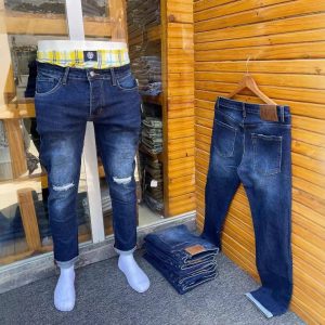 Мужские джинсы, прямой крой, карго‑стиль, готовые к отгрузке.