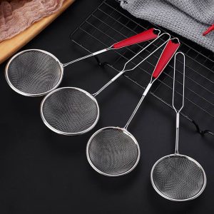 Ультратонкая (экстрафинная) шумовка-фильтр из нержавеющей стали (для сока, соевой массы, муки и жарки)